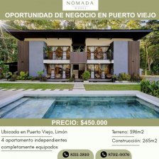 Casa en Venta en Cahuita Talamanca, Limón