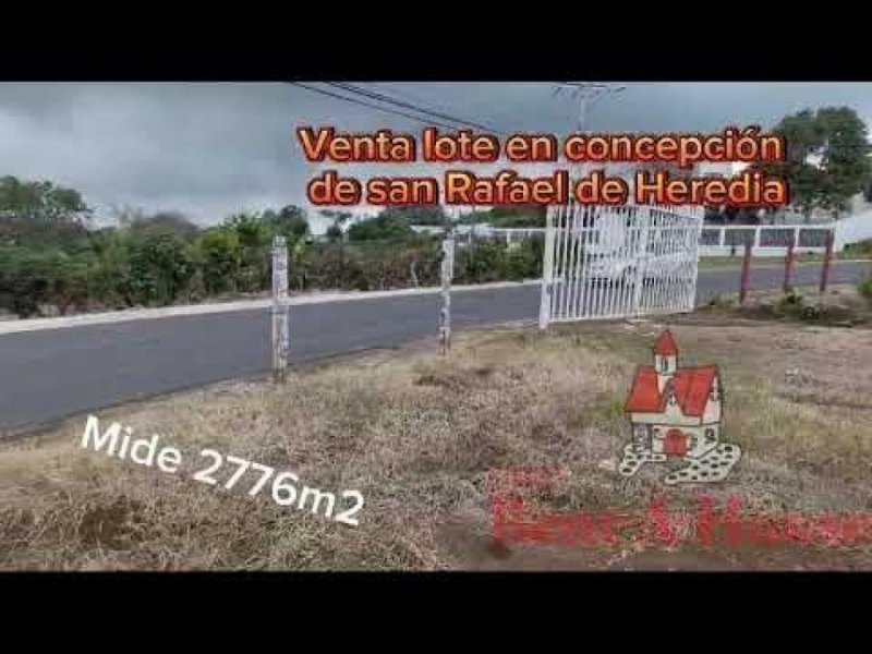 MLS-25-387 VENTA LOTE SAN RAFAEL HEREDIA 
