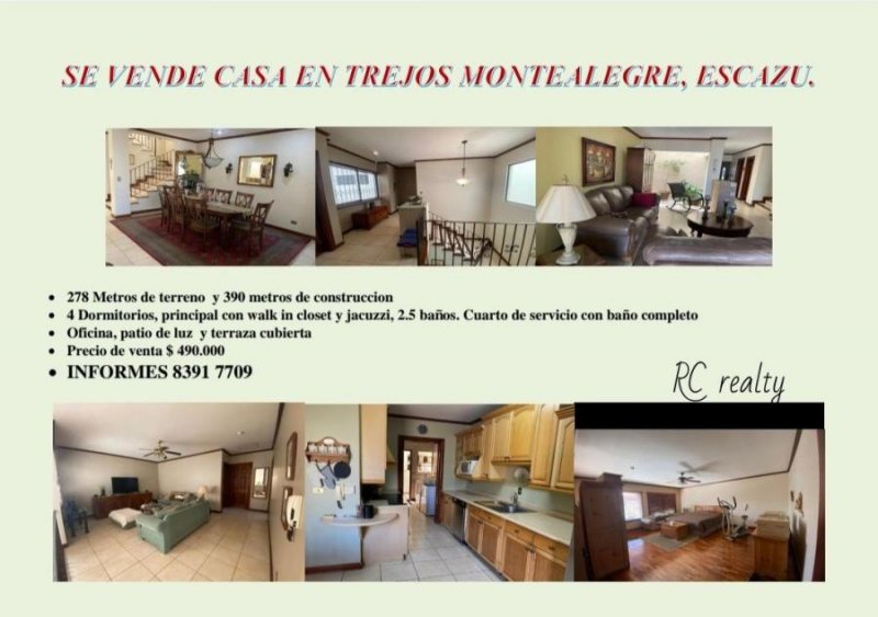 Casa en Venta en  Escazú, San José